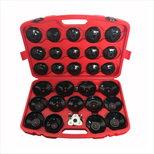 30pcs Oil Filter Cap Wrench Cup Socket Tool Set For Mercedes BMW VW Audi Volvo Ford