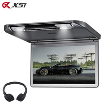 Load image into Gallery viewer, XST 13.3 Inch Car Ceiling Flip Down Roof Mount Monitor with Full 1920x1080 Screen MP5 Player With HDMI USB SD IR FM Transmitter