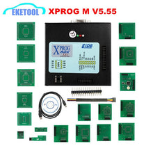 Load image into Gallery viewer, XPROG V5.55 V5.70 V5.74 V5.84 X-PROG M Metal Box Xprog V5.84 XPROG-M ECU Programmer Tool  X Prog M Box V5.84 Full Adapters