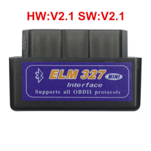 Load image into Gallery viewer, 2018 Super Mini ELM327 Bluetooth V2.1 / V1.5 OBD2 Car Diagnostic Tool ELM 327 Bluetooth For Android/Symbian For OBDII Protocol