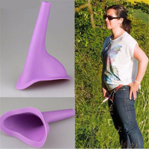 Urine Bottle Travel Outdoor Hiking Car Stand Up Toilet for Ladies Portable Handle Woman Daily Universal Urination Funnel Device