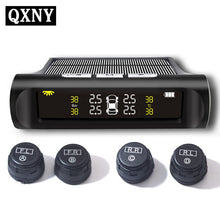 Load image into Gallery viewer, Smart Car TPMS Tyre Pressure Monitoring System Solar Power charging Digital LCD Display Auto Security Alarm Systems