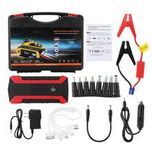 Load image into Gallery viewer, 89800 mAh 12V 4 USB Multifunction Car Emergency Jump Starter Waterproof Portable LED Car Battery Booster Charger Auto Power Bank