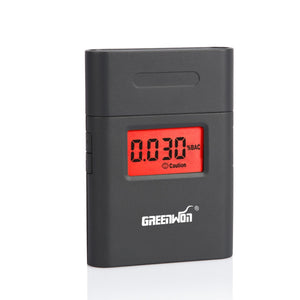 AT838 Professional Police Digital Breath Alcohol Tester Breathalyzer Free shipping Dropshipping