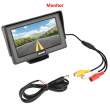 Load image into Gallery viewer, Jansite 4.3 Inch TFT LCD Car Monitor Display Wireless Cameras Reverse Camera Parking System for Car Rearview Monitors NTSC PAL