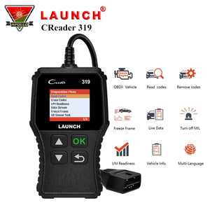 Launch X431 Creader 319 CR3001 Full OBD2 OBDII Code Reader Scan Tools OBD 2 CR319 Car Diagnostic tool PK AD310 ELM327 Scanner