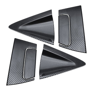 For Honda for HR-V HRV 2016-2018 Car Accessories 6pcs ABS Chrome/Carbon fiber Side Rear Door Handle Cover Bowl Cover Insert Trim