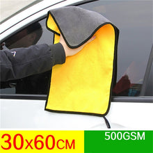 Load image into Gallery viewer, mling 30x30/60CM Car Wash Microfiber Towel Car Cleaning Drying Cloth Hemming Car Care Cloth Detailing Car Wash Towel For Toyota