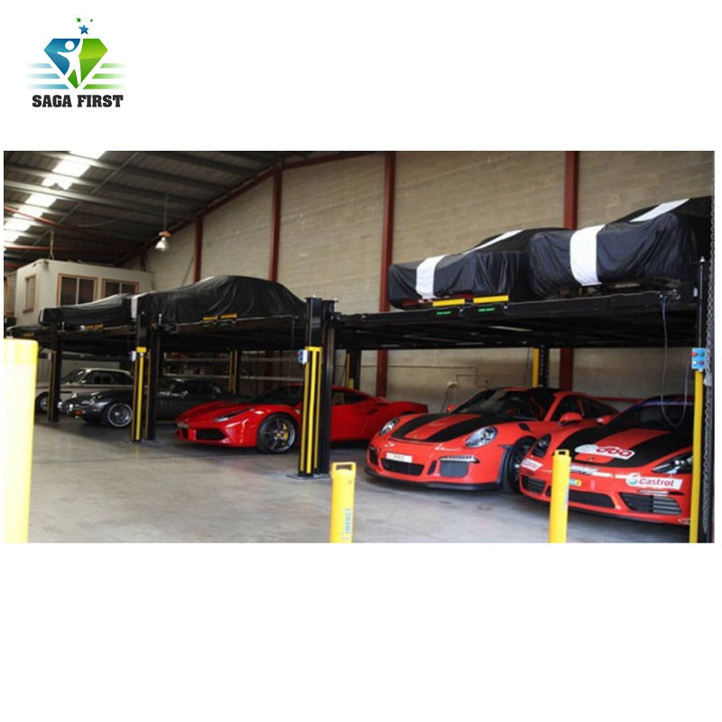 4 Post Car Lift For Residential Car Parking