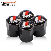 Load image into Gallery viewer, 4PCS/set Auto Accessories Car Wheel Tire Parts Valve Stem Caps Cover For ToyoTa CROWN REIZ TRD Racing Tire Car styling