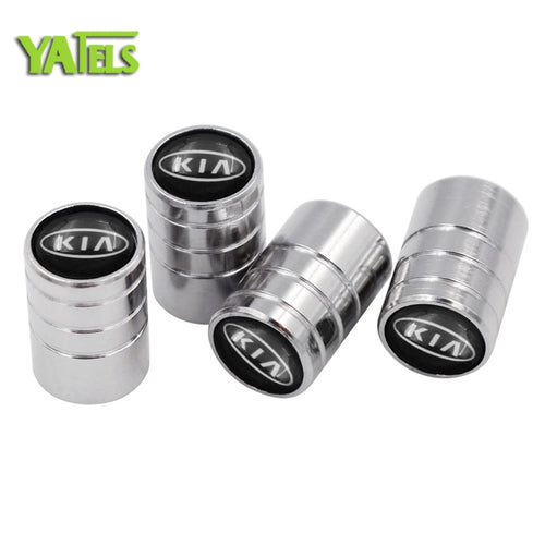 4pcs Car Wheel Tire Parts Valve Stem Caps Cover For Kia Ceed Rio Sportage R K3 K4 K5 Ceed Sorento Cerato Optima car Accessories