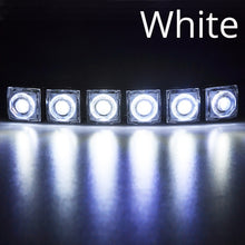 Load image into Gallery viewer, 1Pcs White Waterproof Bright Flexible Driving Fog Bulb Warning Lamp Car Styling  Daytime Running Light 6LED DC 12V Auto Led