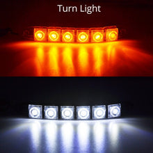 Load image into Gallery viewer, 1Pcs White Waterproof Bright Flexible Driving Fog Bulb Warning Lamp Car Styling  Daytime Running Light 6LED DC 12V Auto Led