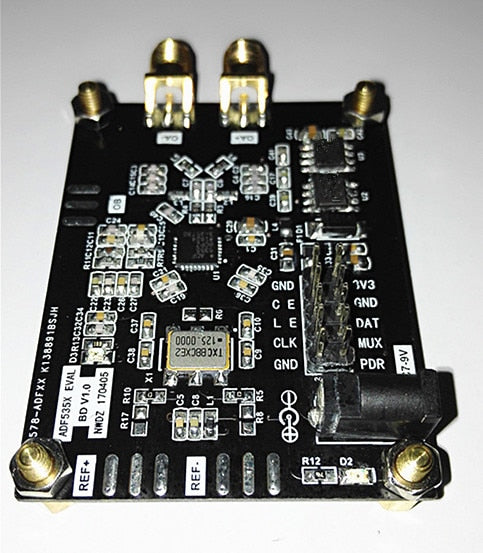 Free shipping ADF5355 PLL 54M-13.6G development board PLL low phase noise VCO differential crystal oscillator sensor