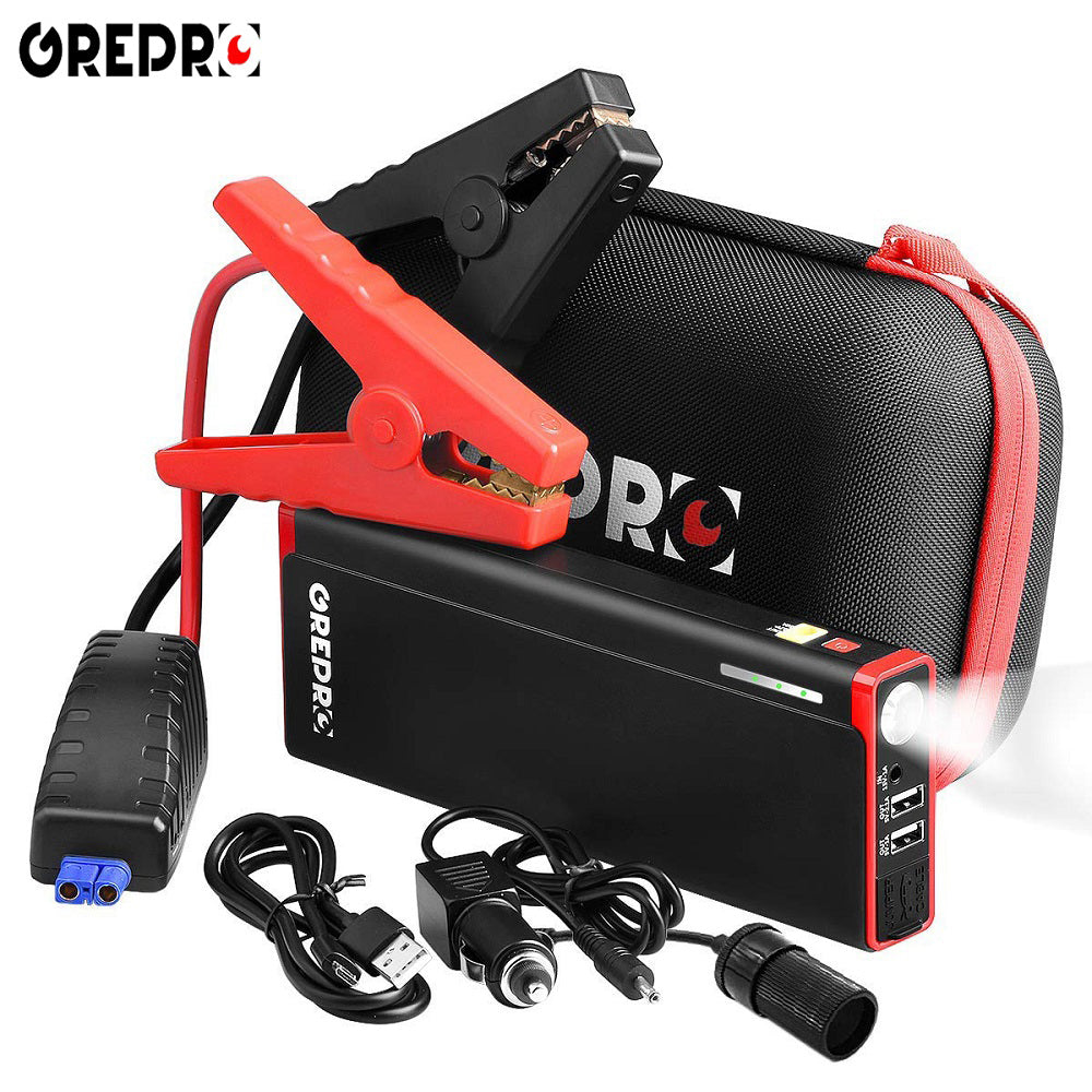 21000mAh Car Jump Starter 1500A Portable 12V External Car Battery Vehicle Emergency Battery Booster Multi-function Power Bank