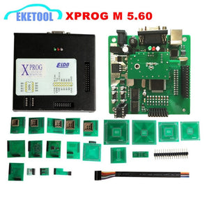 XPROG V5.55 V5.70 V5.74 V5.84 X-PROG M Metal Box Xprog V5.84 XPROG-M ECU Programmer Tool  X Prog M Box V5.84 Full Adapters