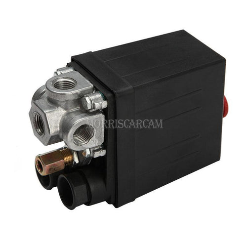 175psi 220V 20A Heavy Duty Air Compressor Pressure Switch Control Valve 4 Port