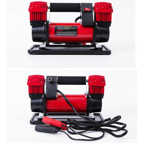 Portable AUTO air inflator 12V Air compressor 150PSI for Automobile portable pump inflator for car with 5m PU hose metal body