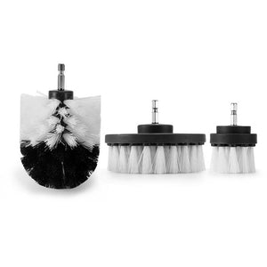 3pcs Power Scrubber Brush Set For Drill Scrubber Power Brush  Scrub Brush Detailing Cleaning Cordless Drill Attachment Kit