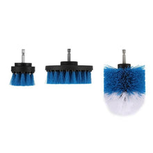 Load image into Gallery viewer, 3pcs Power Scrubber Brush Set For Drill Scrubber Power Brush  Scrub Brush Detailing Cleaning Cordless Drill Attachment Kit