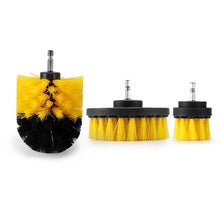 Load image into Gallery viewer, 3pcs Power Scrubber Brush Set For Drill Scrubber Power Brush  Scrub Brush Detailing Cleaning Cordless Drill Attachment Kit